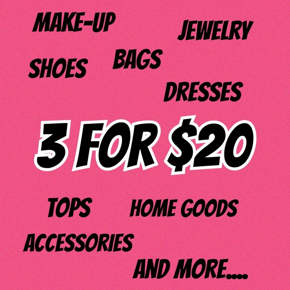 🎁3/$20 ITEMS
